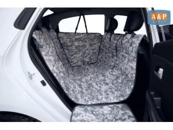 Автогамак Happy Dog Premium (Хэппи Дог Премиум). Цвет: серый пиксель.