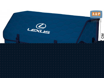 Органайзер-саквояж "Союз" в багажник Lexus (Лексус), размер XXL. Цвет: синий с синей прострочкой Соты.